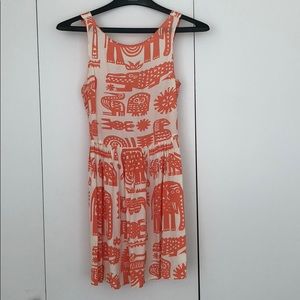 Printed Topshop minidress